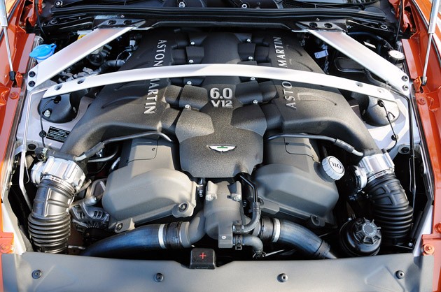 2012 Aston Martin Virage engine