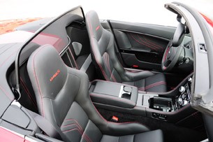 2011 Aston Martin V8 Vantage S interior