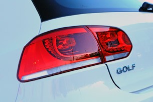 2014 Volkswagen Golf Blue-e-motion taillight