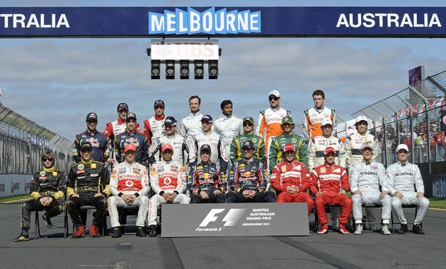 2011 Formula One drivers
