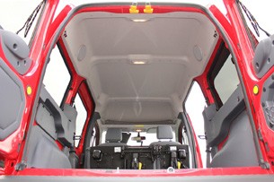 2011 Ford Transit Connect XLT interior ceiling