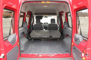2011 Ford Transit Connect XLT cargo area