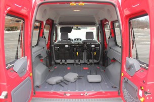 2011 Ford Transit Connect XLT cargo area