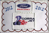 2012 Ford Mustang Cobra Jet cake