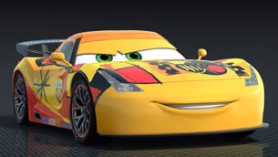 Miguel Camino in Pixar's CARS 2