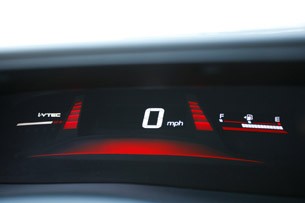 2012 Honda Civic Si speedometer