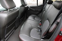 2011 Nissan Xterra Pro-4X rear seats