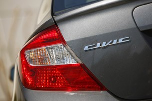 2012 Honda Civic taillight