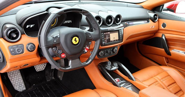 2012 Ferrari FF interior