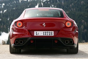 2012 Ferrari FF rear view