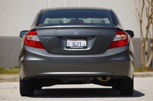 2012 Honda Civic rear view