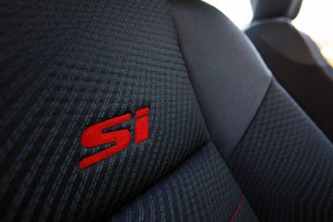 2012 Honda Civic Si seats