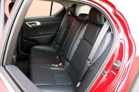 2011 Lexus CT 200h rear seats