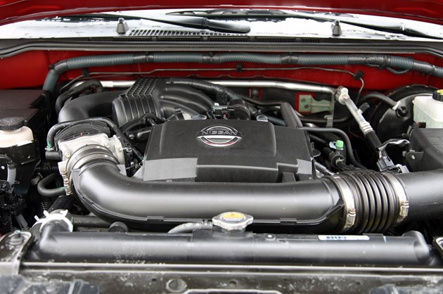 2011 Nissan Xterra Pro-4X engine