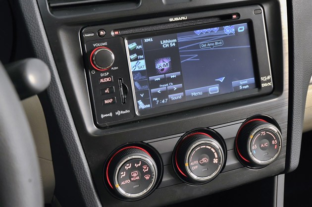 2012 Subaru Impreza instrument panel