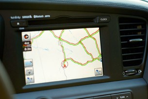 2011 Kia Optima EX navigation system
