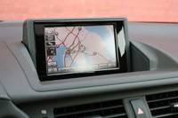 2011 Lexus CT 200h navigation system