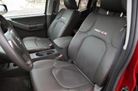 2011 Nissan Xterra Pro-4X front seats