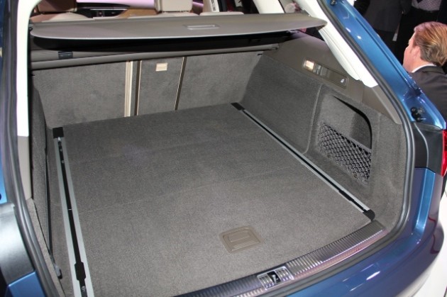 2012 Audi A6 Avant cargo area