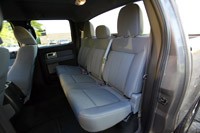 2011 Ford F-150 4x4 SuperCrew rear seats