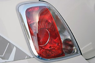 2012 Fiat 500 Abarth taillight
