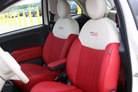 2012 Fiat 500C front seats