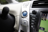 2012 Toyota Prius V start button