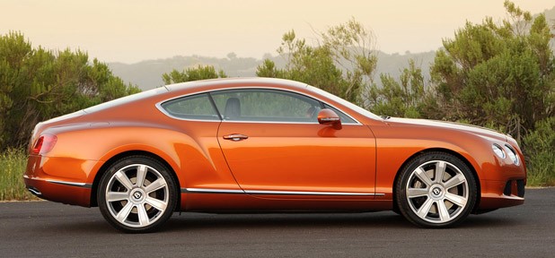 2011 Bentley Continental GT side view