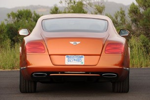 2011 Bentley Continental GT rear view