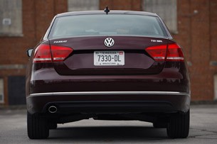 2012 Volkswagen Passat rear view
