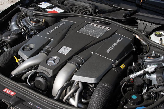 2011 Mercedes-Benz CL63 AMG engine