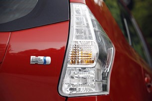 2012 Toyota Prius V taillight