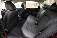 2012 Volkswagen Passat rear seats