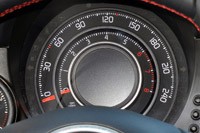 2012 Fiat 500 Abarth speedometer