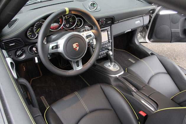 2012 Porsche 911 Turbo S Edition 918 Spyder interior