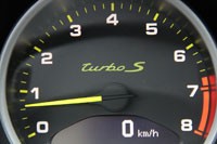 2012 Porsche 911 Turbo S Edition 918 Spyder tachometer