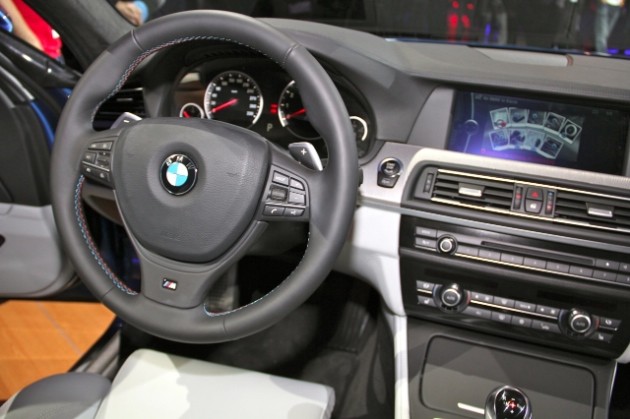 2012 BMW M5 interior