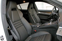 2012 Porsche Panamera S seats