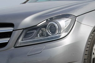2012 Mercedes C-Class Coupe headlight