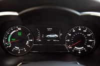 2011 Kia Optima Hybrid gauges