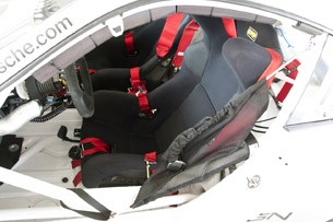 2011 Porsche 911 GT3 Cup seats