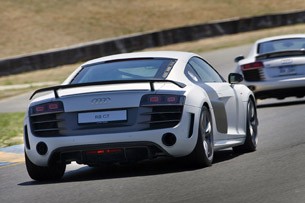 2012 Audi R8 GT driving