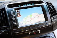 2011 Toyota Land Cruiser navigation system