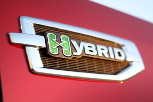 2011 Cadillac Escalade Hybrid Platinum badge