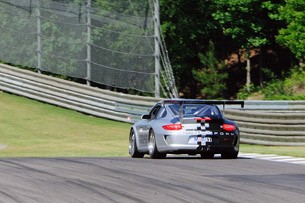 2011 Porsche 911 GT3 Cup on track