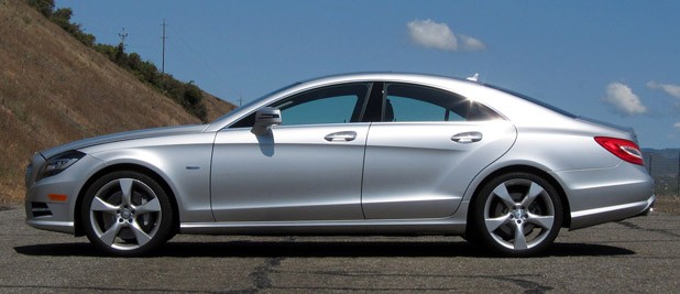 2012 Mercedes-Benz CLS550 side view
