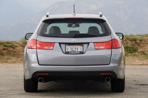 2011 Acura TSX Sport Wagon rear view