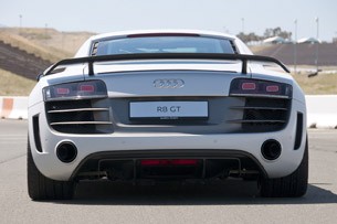 2012 Audi R8 GT rear view
