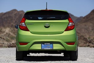 2012 Hyundai Accent Five-Door rear view