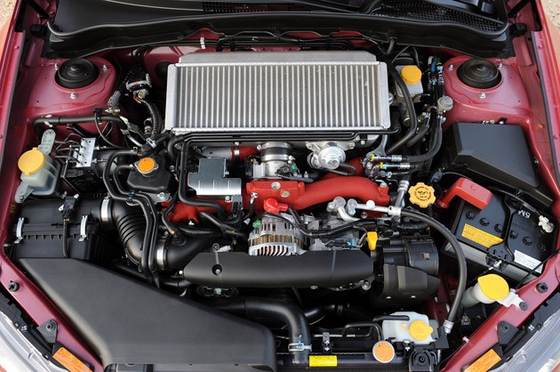 2011 Subaru Impreza WRX STI engine